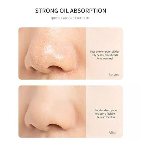 100 Pcs Oil Absorbing Papers